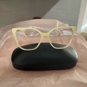 Escada eyeglasses in crème white color
